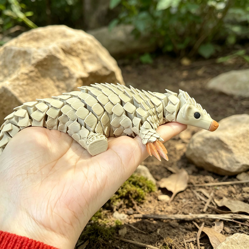 3D Printing Mockup - 3D Printed Anime Hedgehog Statue -