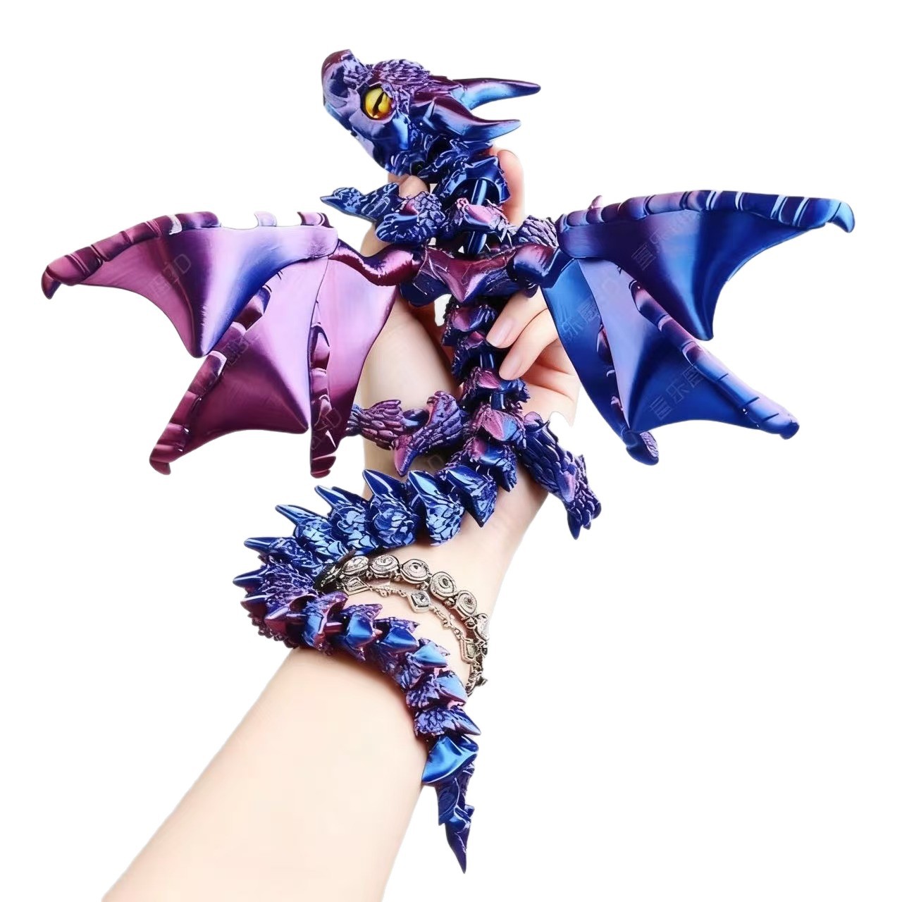 3D Printing Mockup - 9-17in 3D Printing Fly Dinosaur Action