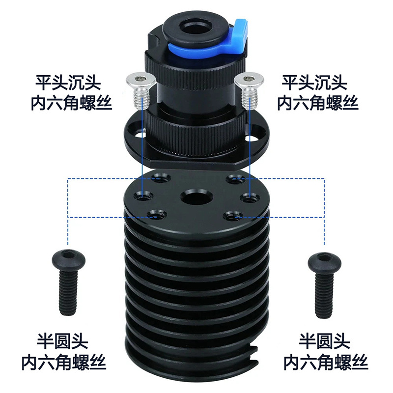 3D Printing Nozzle - High Temperature Resistant Ceramic Nozzle Extrusion