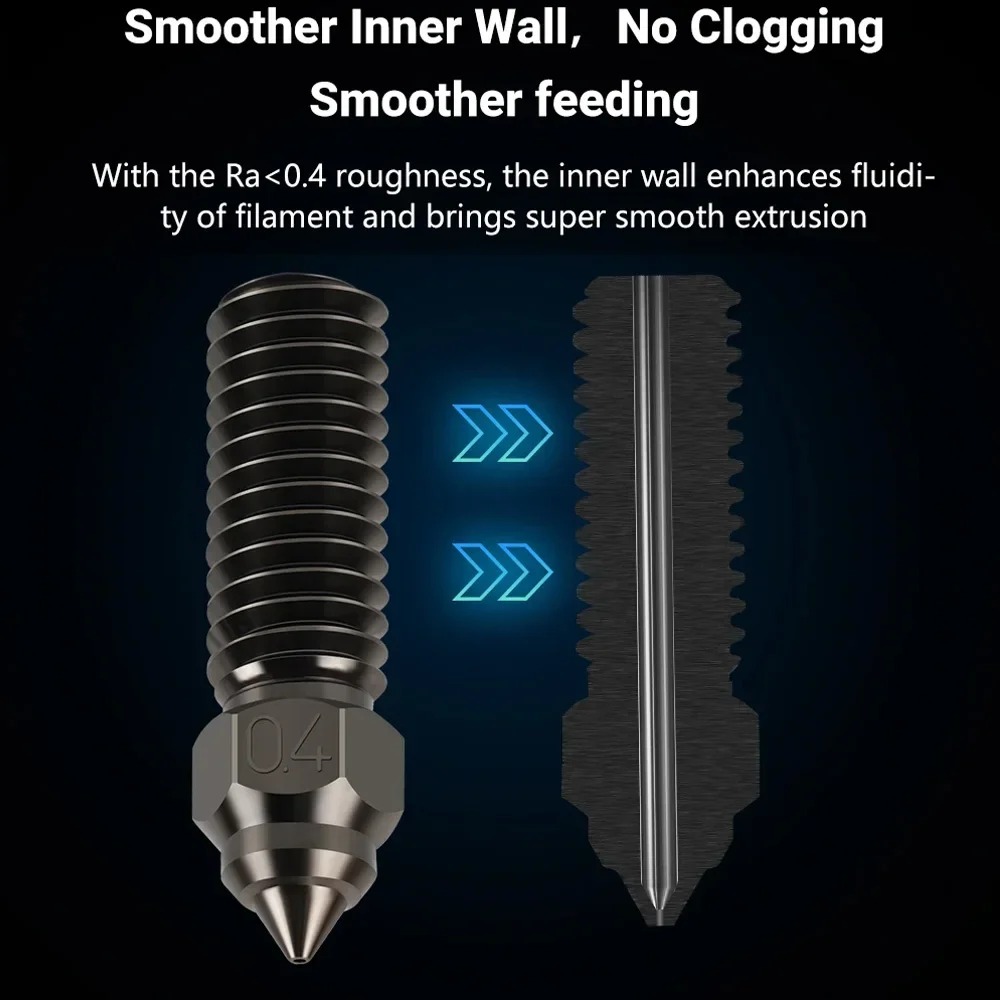 Creality K1 Hardened Steel Noz - 3D Printing Nozzle ulasan dan harga