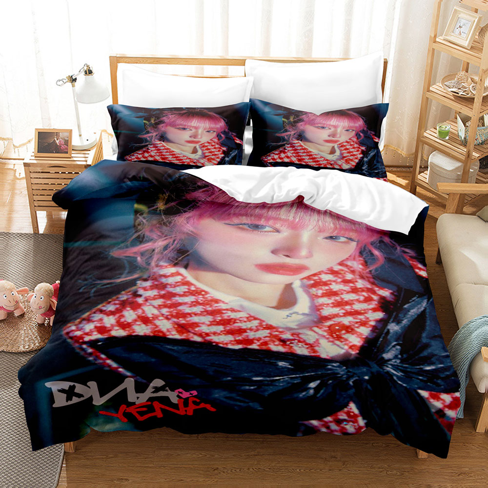 Choi Yena YENA Bedding Set 3PC - 3D Printing Solo ulasan dan harga
