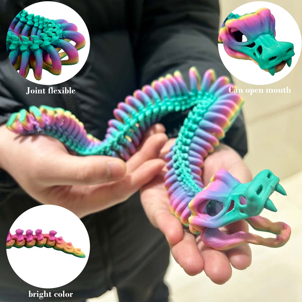 3D printed JOINT SNAKE statue, - 3D Printing Mockup ulasan dan harga