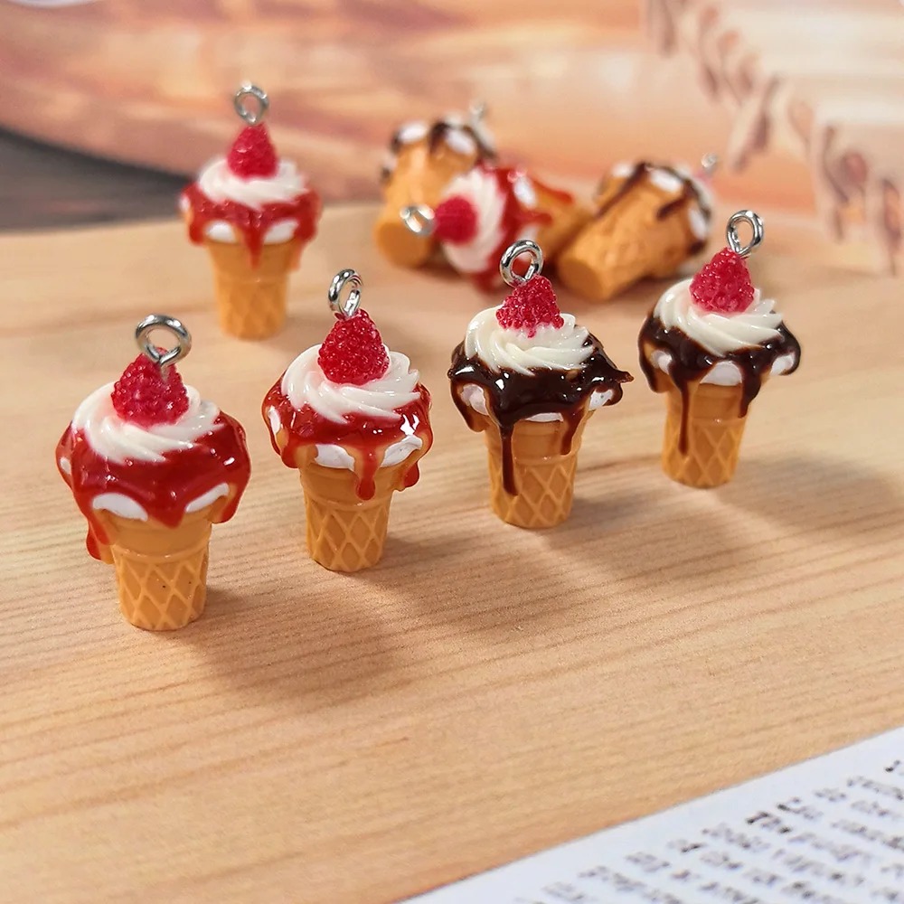 10Pcs 3D Mini Simulated Strawb - 3D Printing Earrings ulasan dan harga
