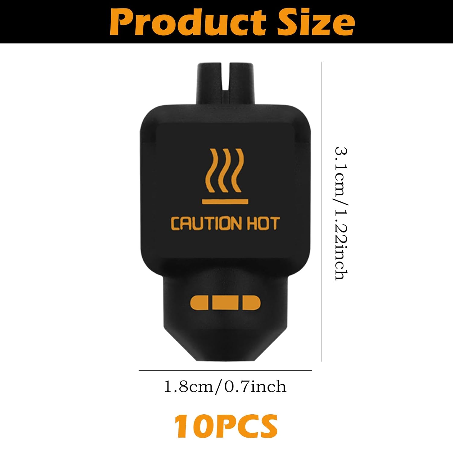 10Pcs Black Silicone Sock for  - 3D Printing Nozzle ulasan dan harga