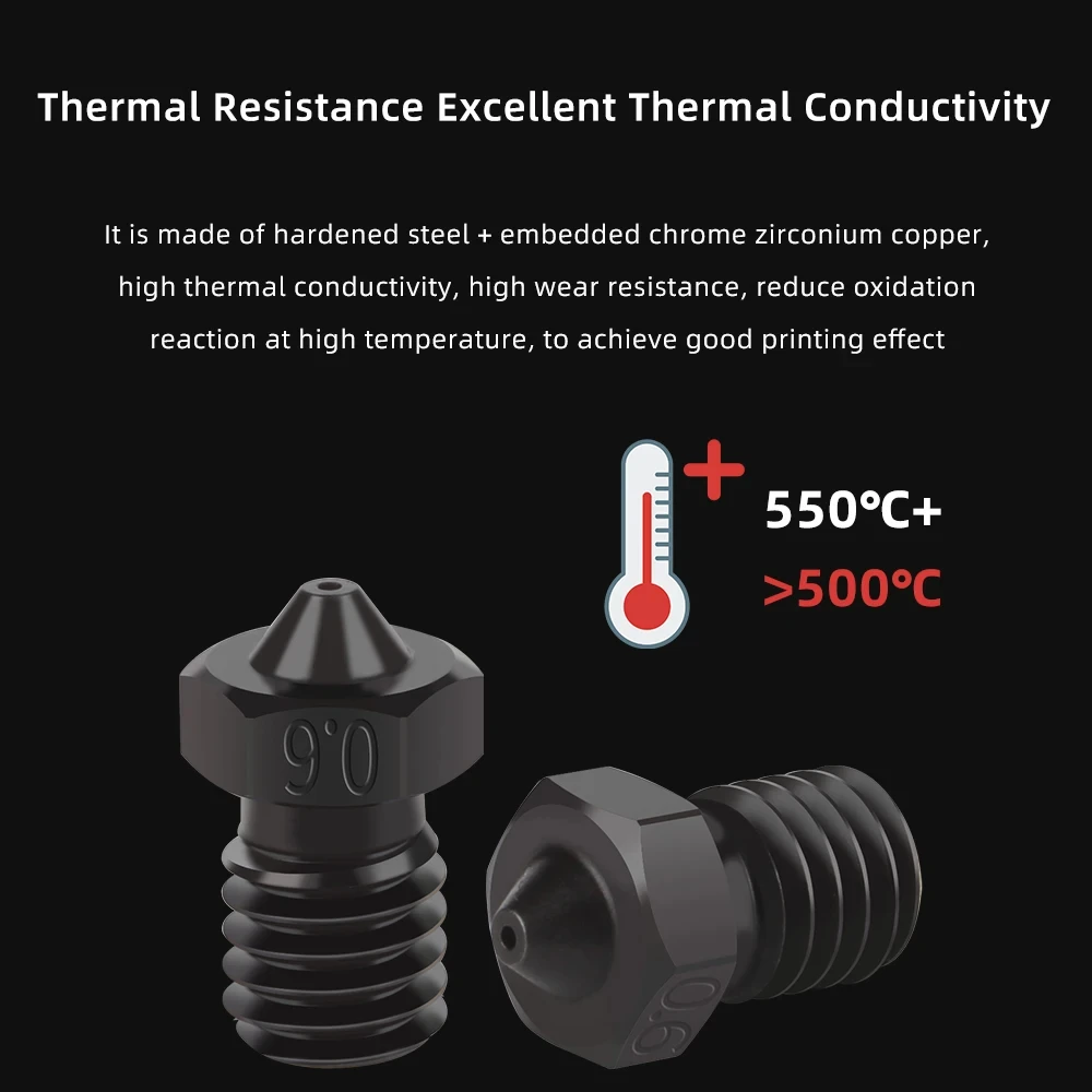 E3D Nozzle 0.2/0.4/0.6/0.8mm H - 3D Printing Nozzle ulasan dan harga