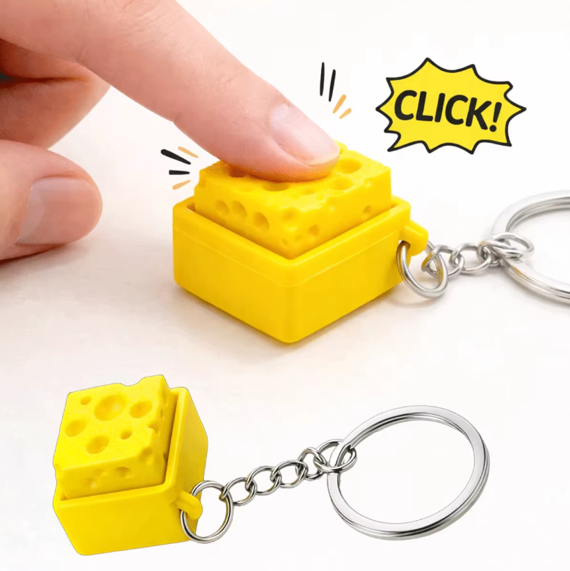 3D Printed Mini Cheese Keyboar - 3D Printing Objects ulasan dan harga