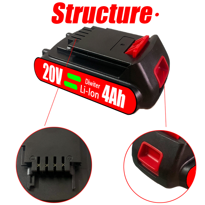 18V 4000mAh For Black & Decker - Black+Decker Tool 20V Max ulasan dan harga