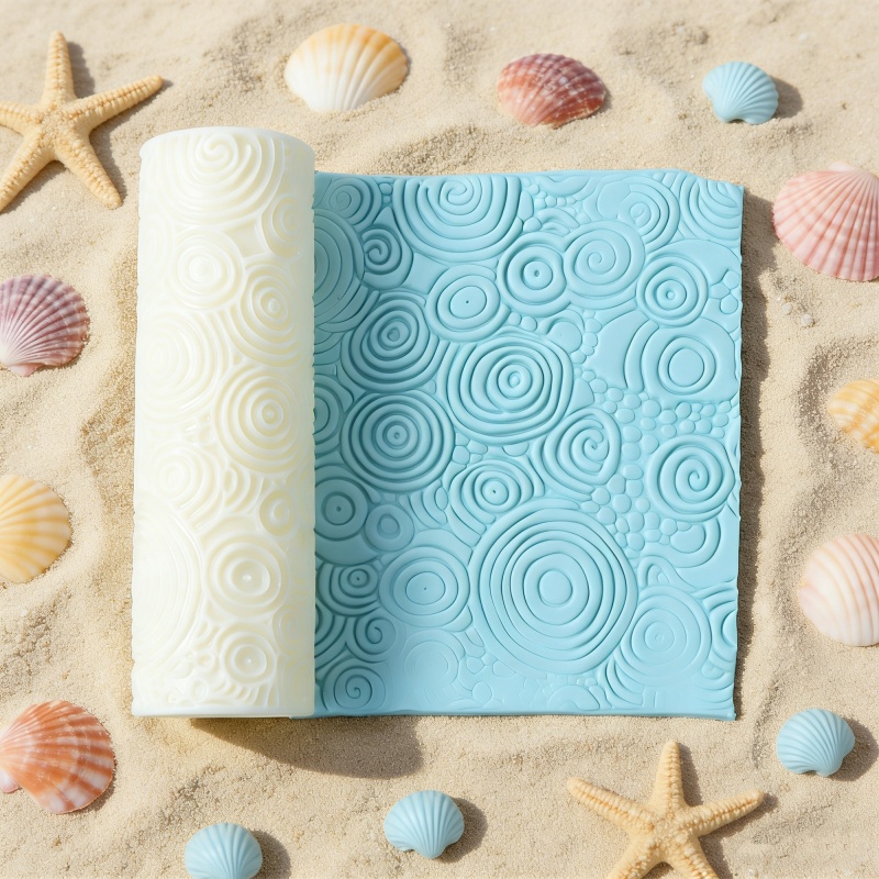 Spiral Swirl Clay Texture Roll - 3D Printing Earrings ulasan dan harga