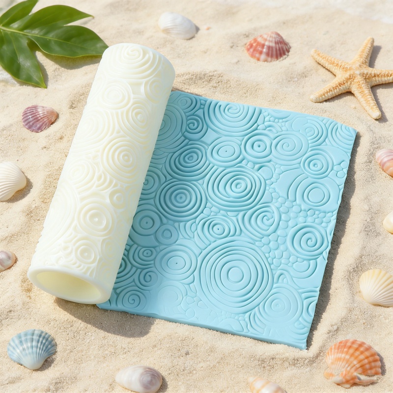Spiral Swirl Clay Texture Roll - 3D Printing Earrings ulasan dan harga