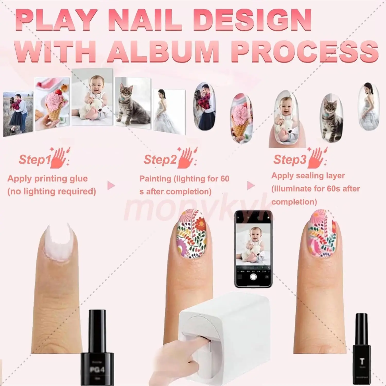 O2nails Nail Printer Machine K - 3D Printing Design Software ulasan dan harga