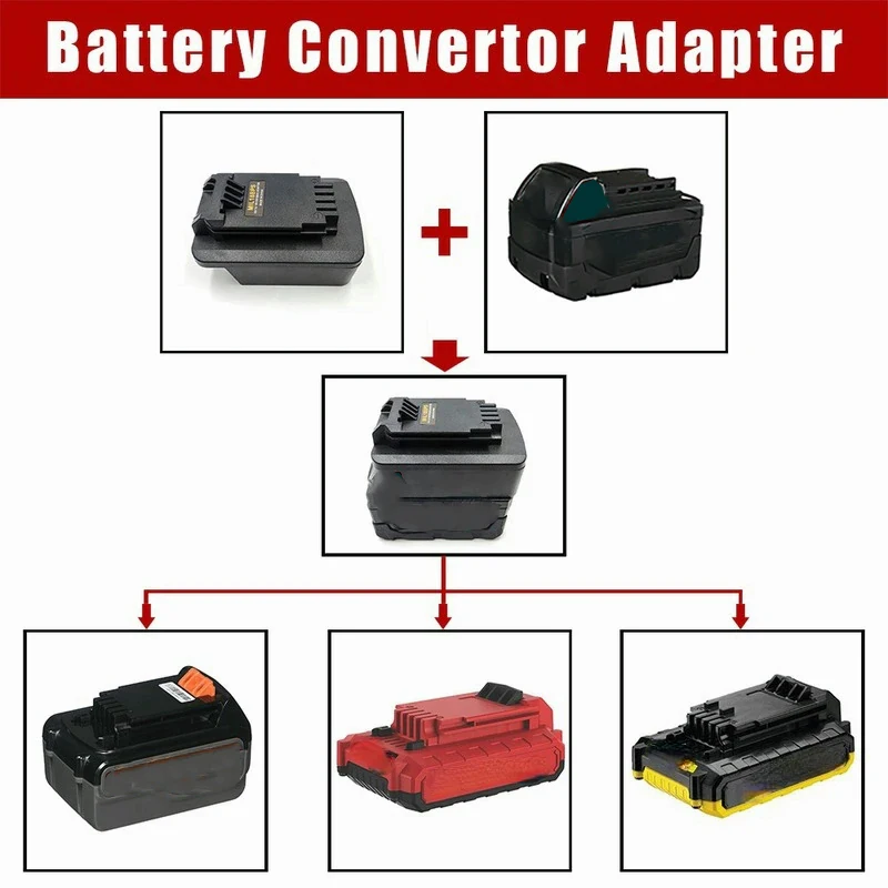MIL18BPS Battery Adapter For M - Black+Decker Tool 20V Max ulasan dan harga