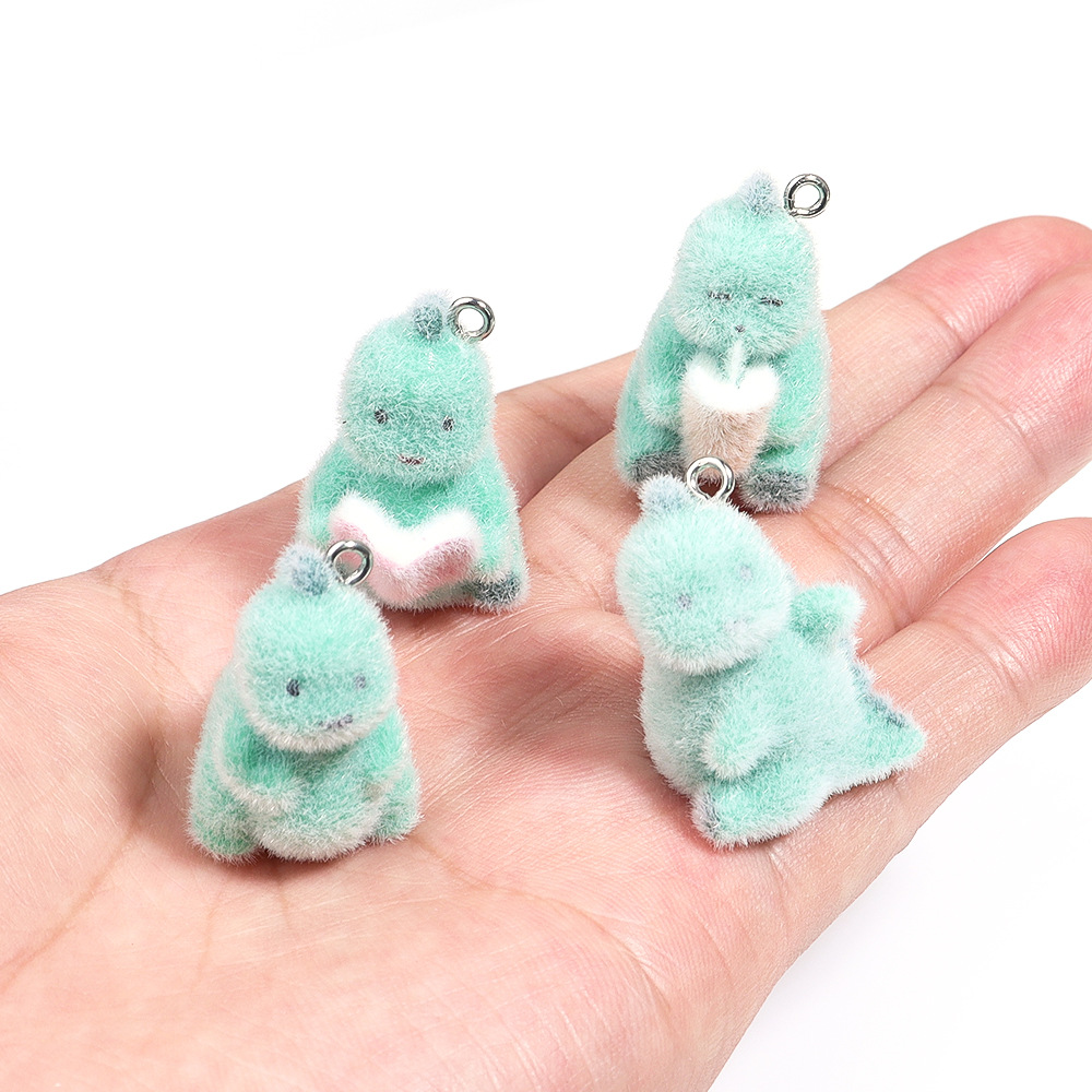 4Pcs 3D Mini Dinosaur Pendant  - 3D Printing Earrings ulasan dan harga