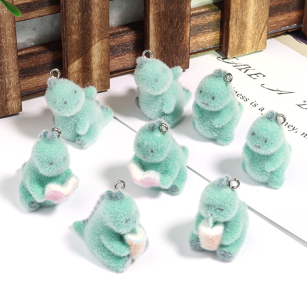 4Pcs 3D Mini Dinosaur Pendant  - 3D Printing Earrings ulasan dan harga