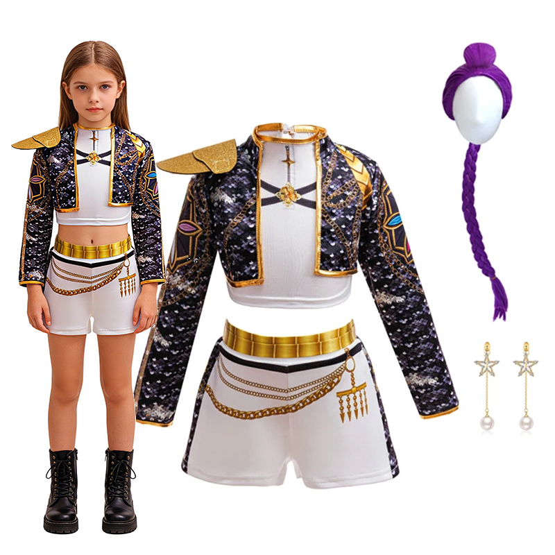 Girls Hip‑Hop 3D Print Gold Tr - 3D Printing Earrings ulasan dan harga