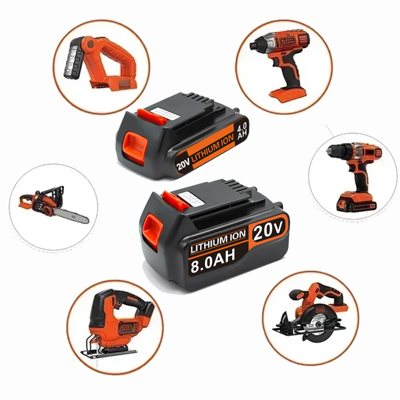 3.0Ah-8.0Ah for Black & Decker - Black+Decker Tool 20V Max ulasan dan harga